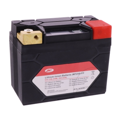 jmtz5s-fp jmt lithium ion motorcycle battery  with digital charge indicator