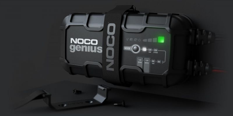 NOCO Genius 10 - 6V/12V 10 Amp Battery Charger, Maintainer & Desulfator 