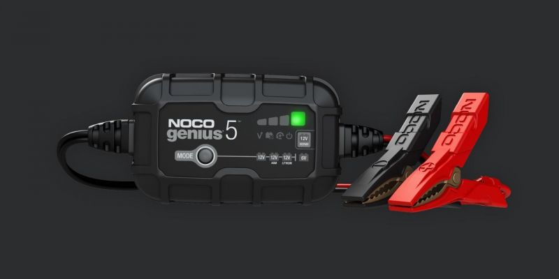 Noco Genius 5UK 6/12V 5A Battery charger (Lithium compatible)