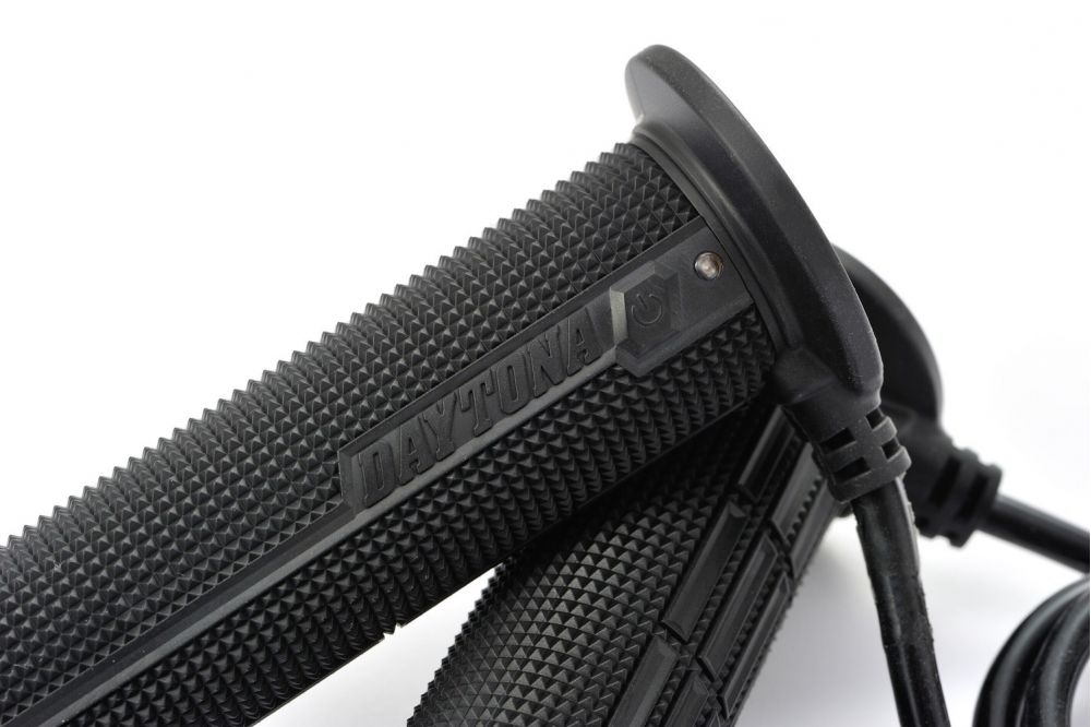 Daytona heated Handlebar grips intergrated switch and LED