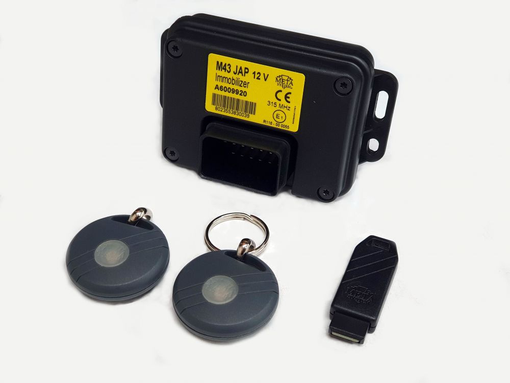 Meta M43JT Waterproof Dual circuit RFID immobiliser