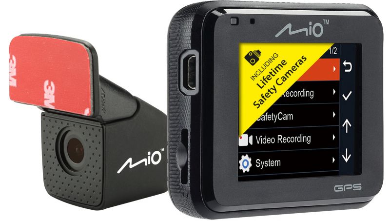 Mio Mivue C380D Front and rear Dashcam