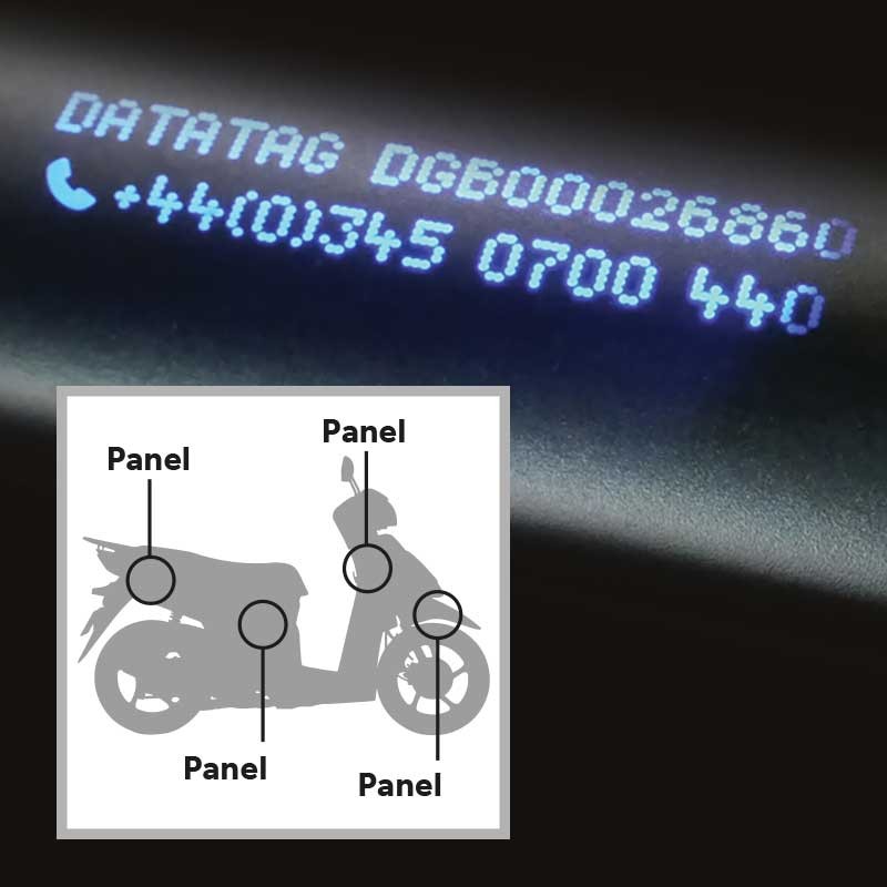 Datatag Scooter Tagging Kit