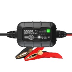 noco genius 2uk 6/12v 2a battery charger (lithium compatible)