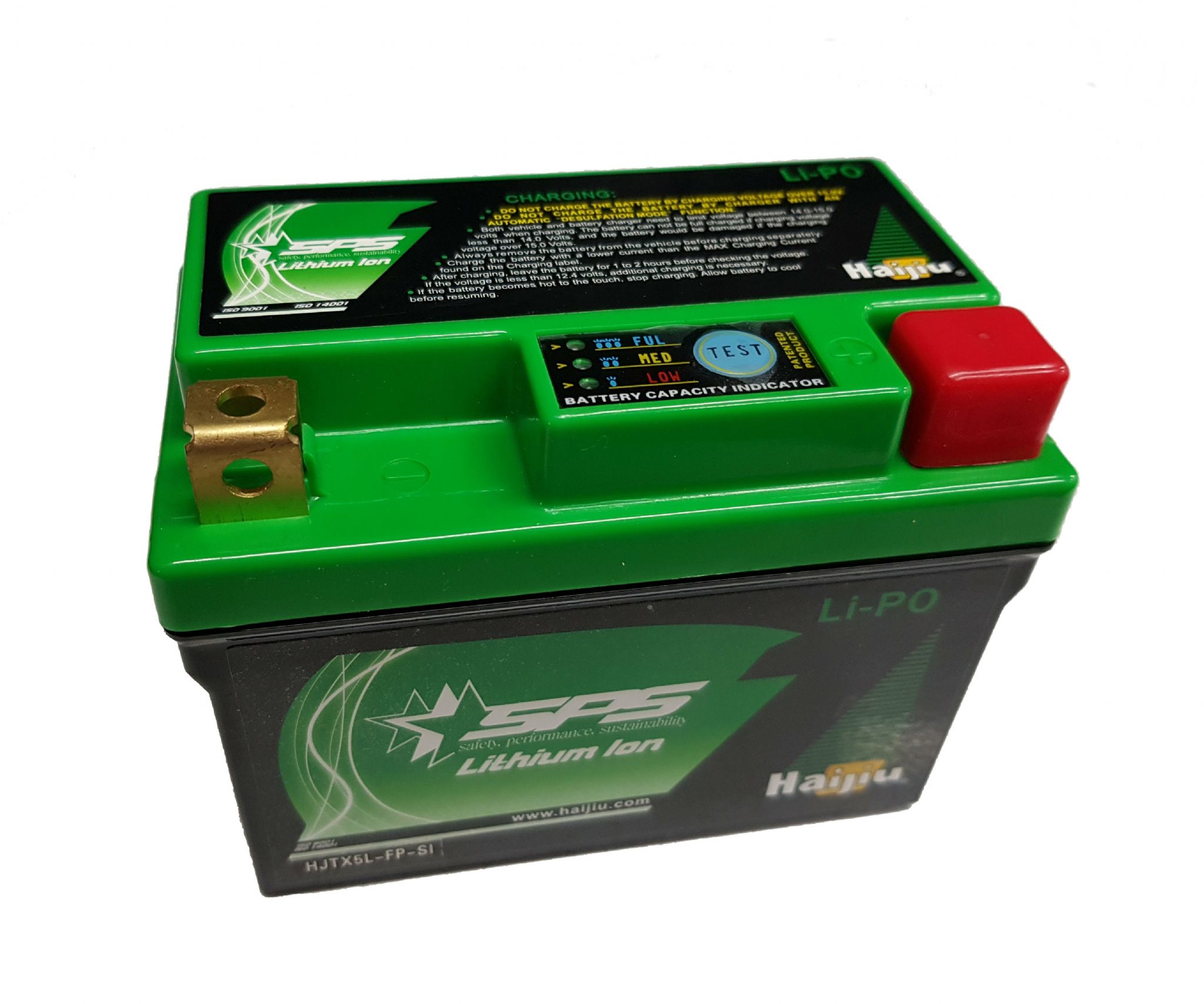 Fire Power HJTZ5SL-FP-B Batterie Au Lithium Ultralégère