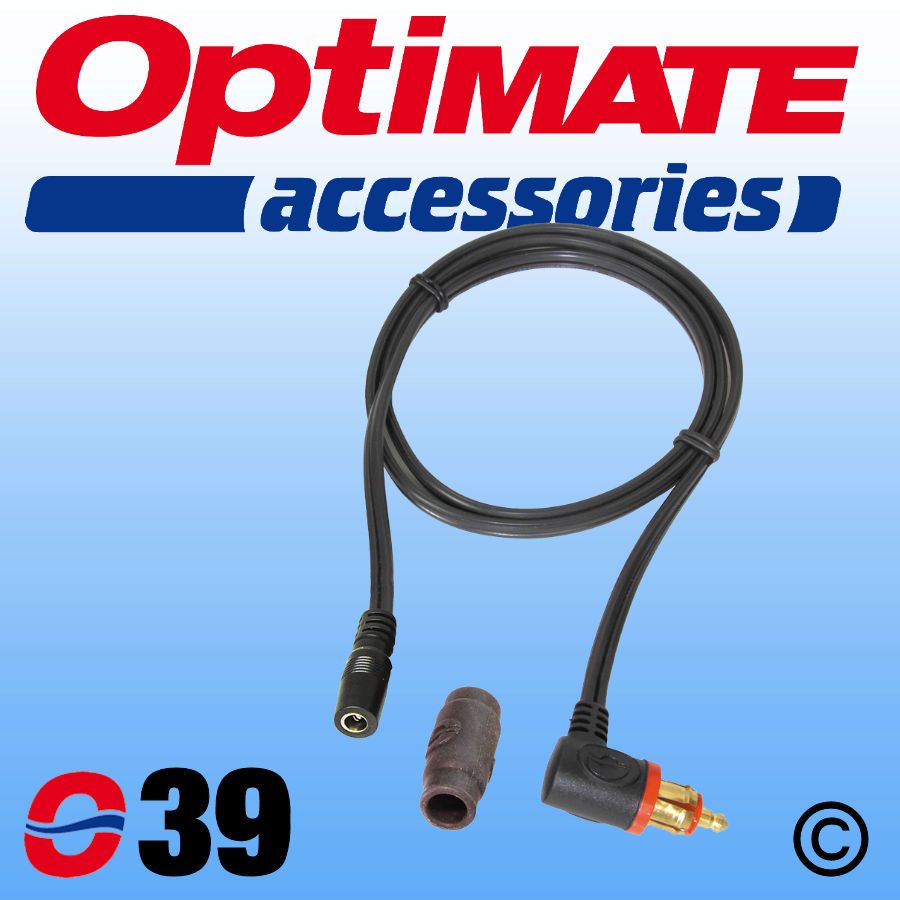 UK Supplier NEW OptiMate DIN Plug to Weatherproof 2A USB Charger O104 
